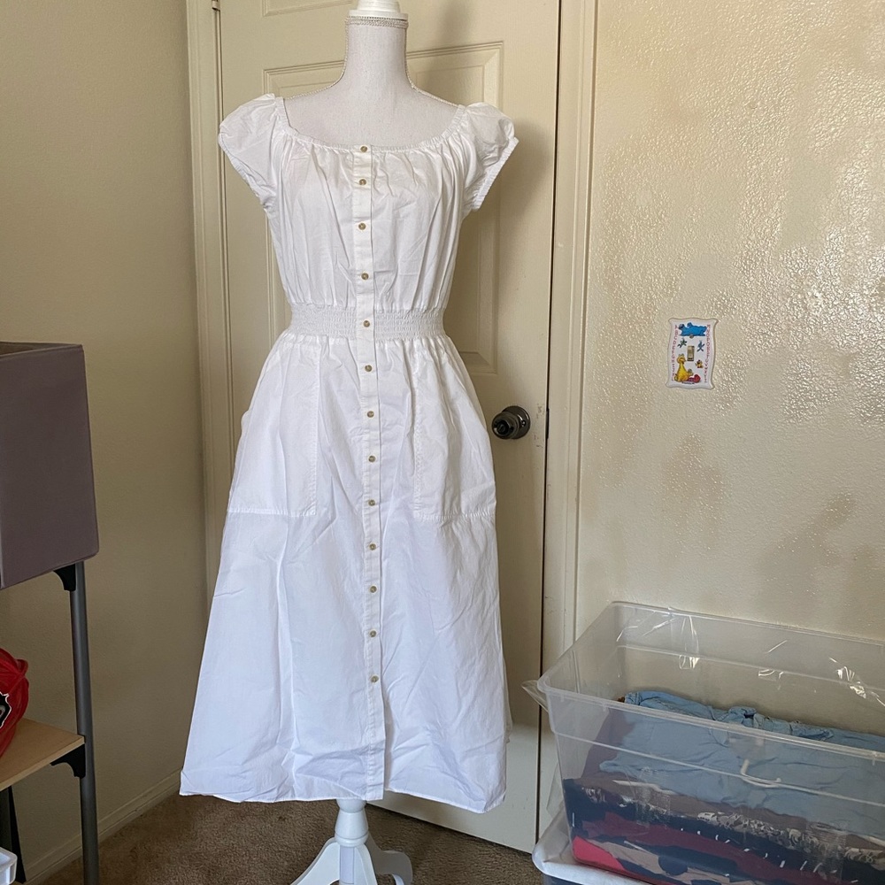 White dress